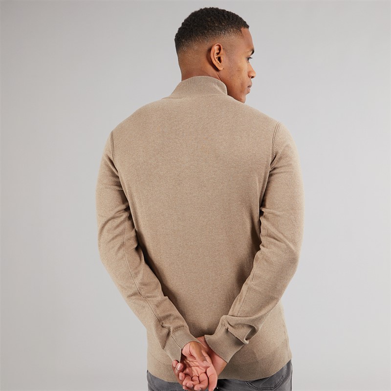 Indicode Herren Ancona Pullover Beige Mix
