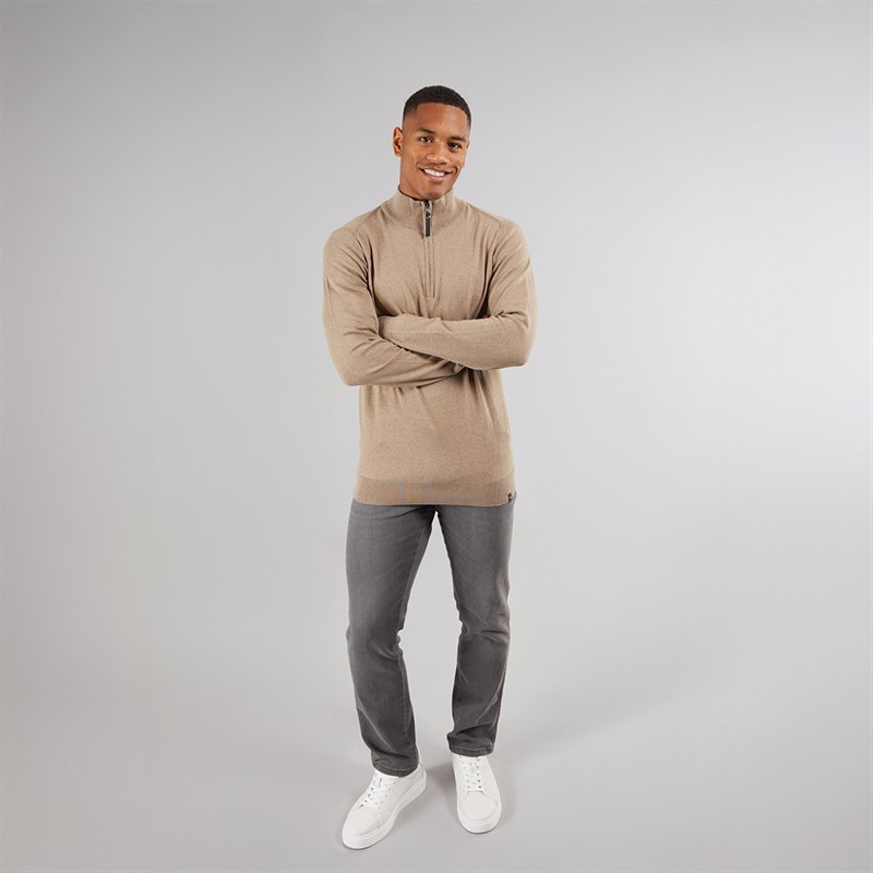 Indicode Herren Ancona Pullover Beige Mix