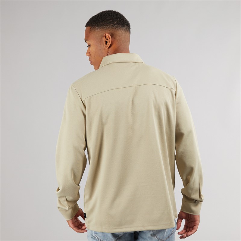 Indicode Herren Yuno Hemdjacke Irish Cream