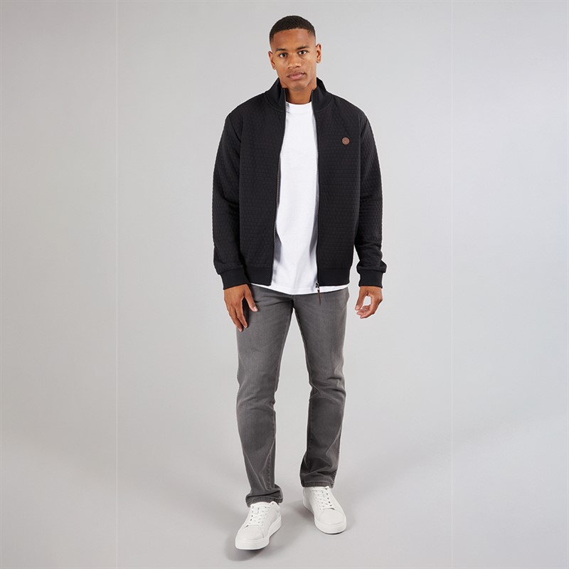 Indicode Herren Bermie Sweatshirt Schwarz