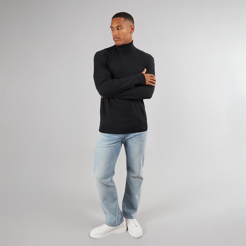 Indicode Herren Burns Pullover Schwarz