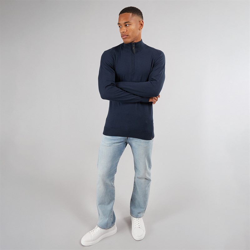 Indicode Herren Ancona Pullover Marine