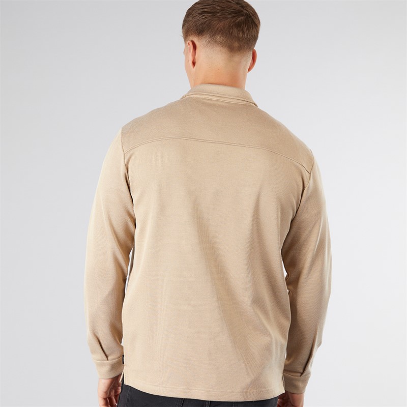 Indicode Herren Alen Hemdjacke Cornstalk