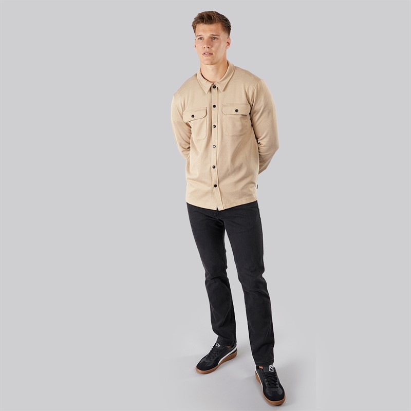 Indicode Herren Alen Hemdjacke Cornstalk