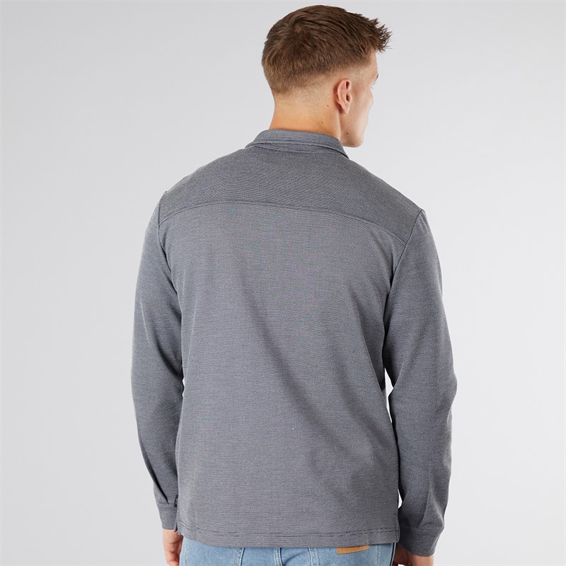 Indicode Herren Alen Hemdjacke Sky Captain