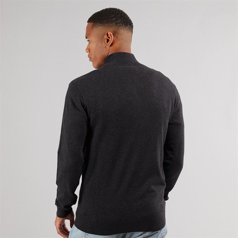 Indicode Herren Ancona Pullover Anthrazit Meliert