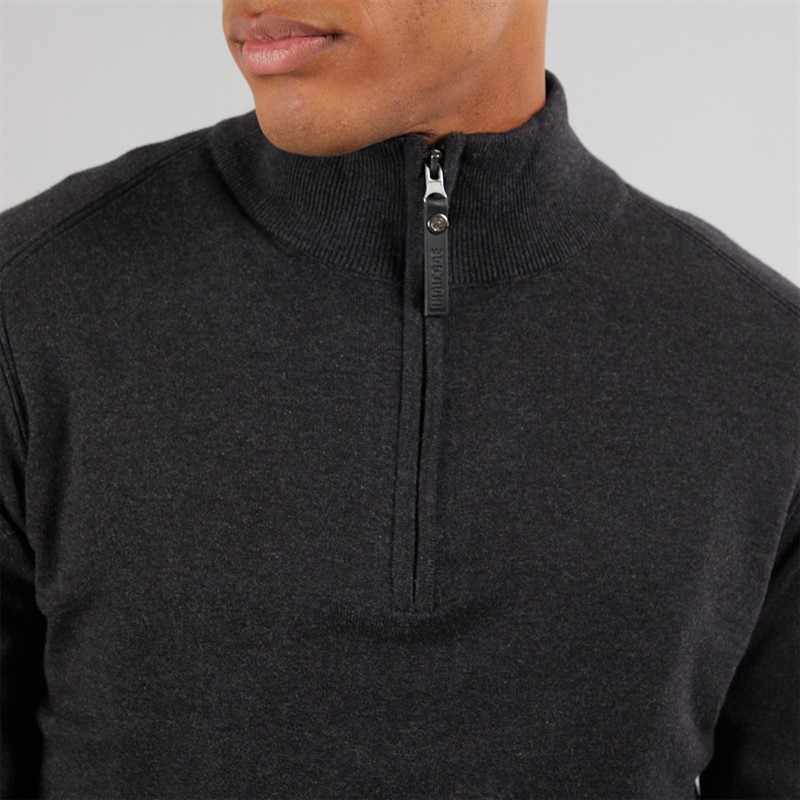 Indicode Herren Ancona Pullover Anthrazit Meliert