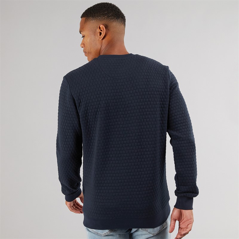 Indicode Herren Dash Sweatshirt Marineblau