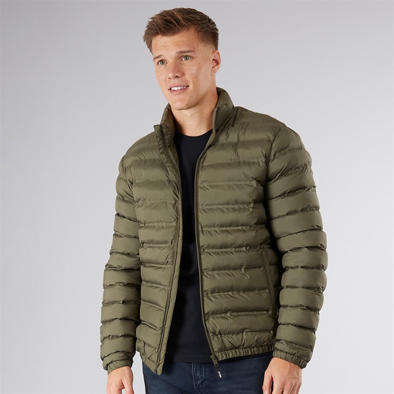 Indicode Bjarne kurtka dla niego kolor zieleń wojskowa