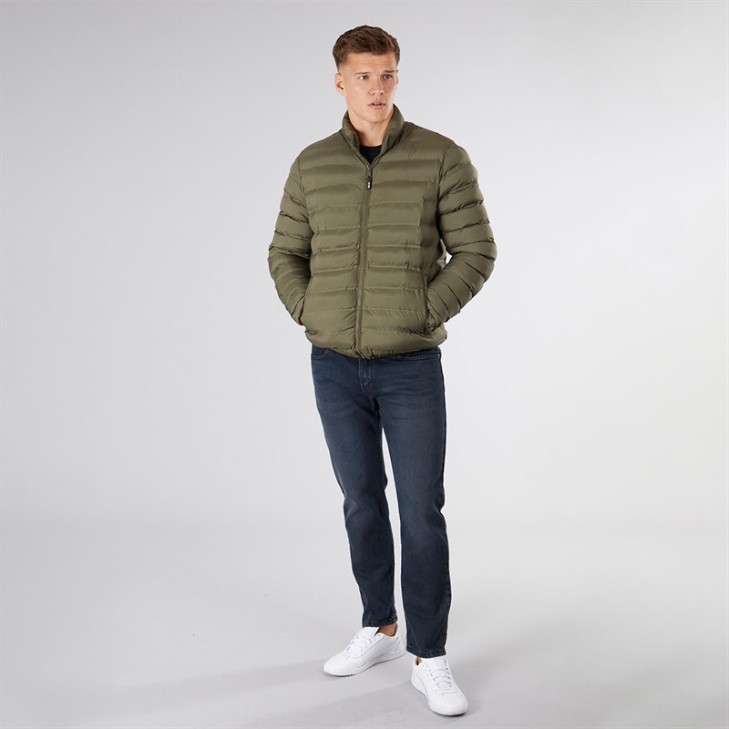 Indicode Bjarne kurtka dla niego kolor zieleń wojskowa