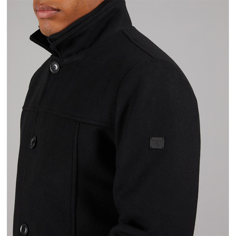 Indicode Herren Lunik Mantel Schwarz