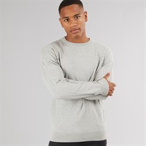 Indicode Herre Townsend Jumper Lys Grå Melange