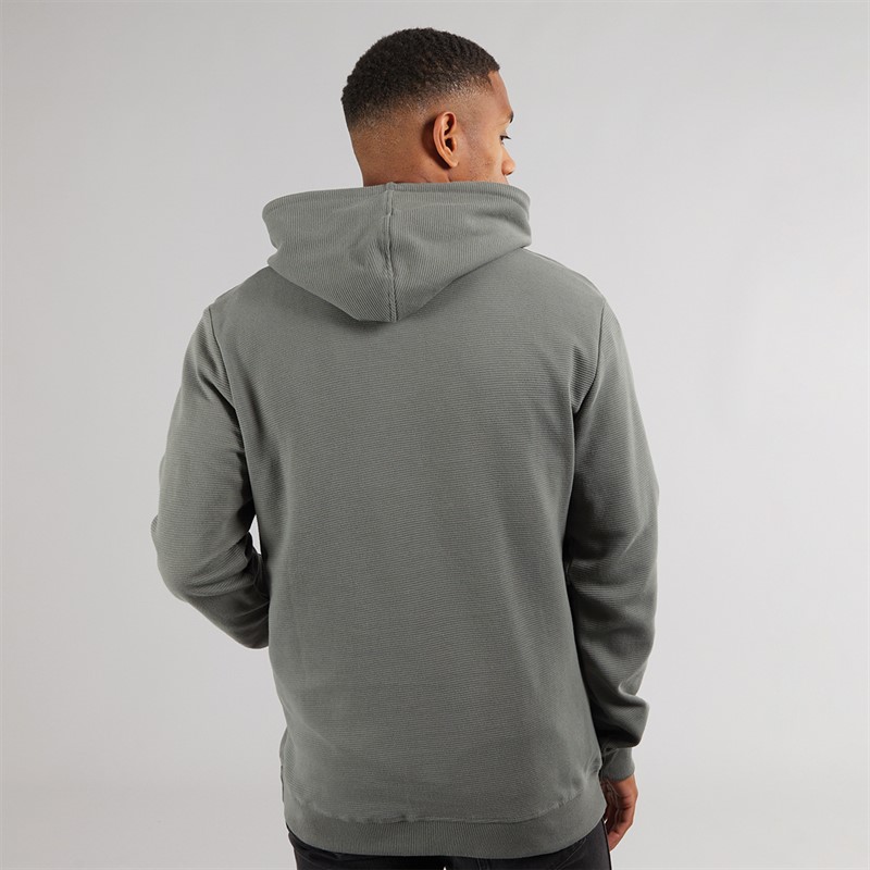Sweat à Capuche Homme INNemoto - Aspect Velours Côtelé Doux - Coupe Droite Avec Poche Kangourou