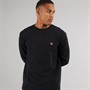 Indicode Herren Salupe Sweatshirt Schwarz
