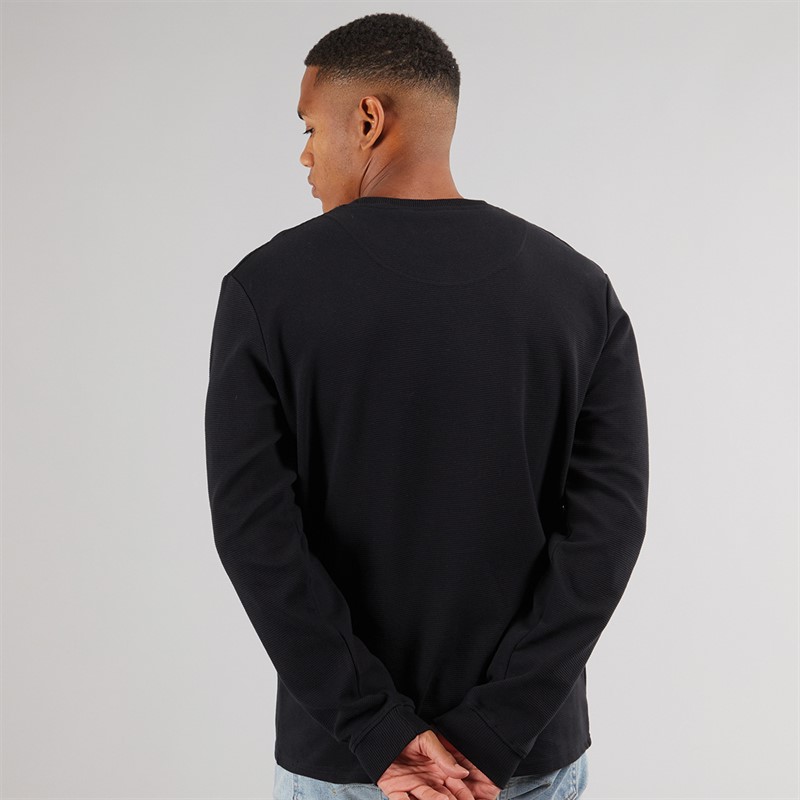 Indicode Herren Salupe Sweatshirt Schwarz
