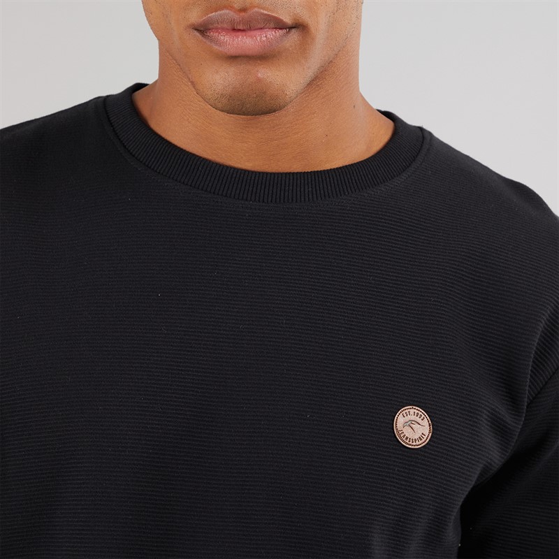 Indicode Herren Salupe Sweatshirt Schwarz