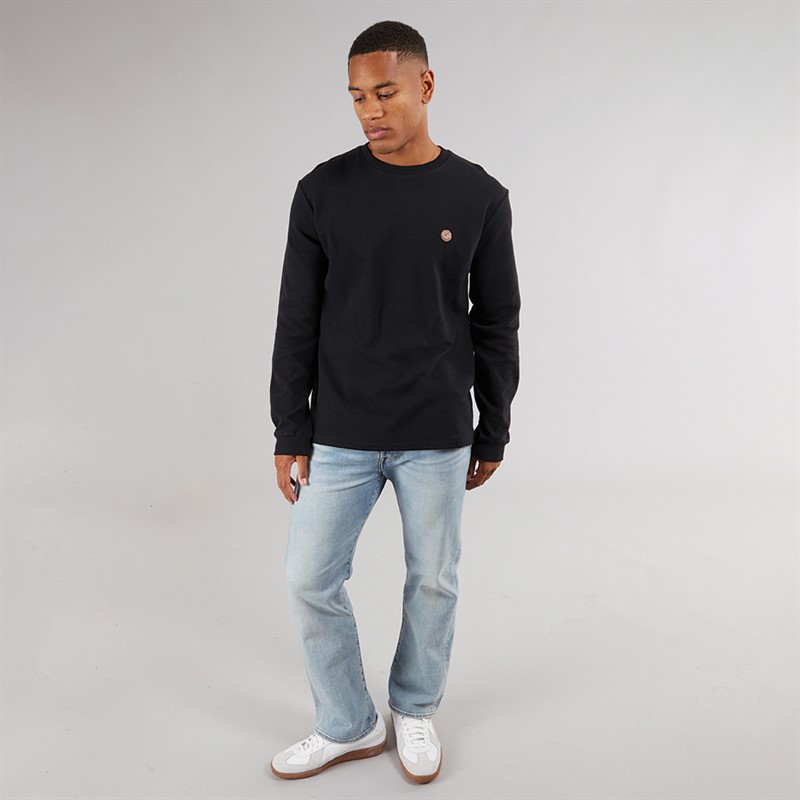 Indicode Herren Salupe Sweatshirt Schwarz