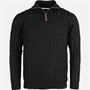 Indicode Herren Rufus Pullover Schwarz