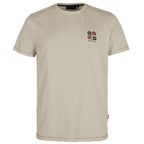Indicode T-shirt Amos dla niego kolor mglisty
