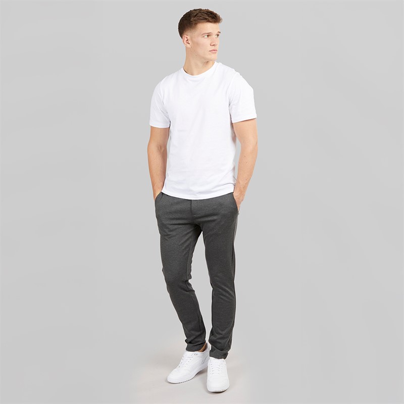 Indicode Herren Roedekro Hose Anthrazit Mix