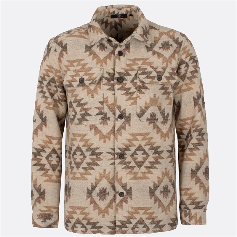 Indicode Herren Pedron Hemdjacke Mojave