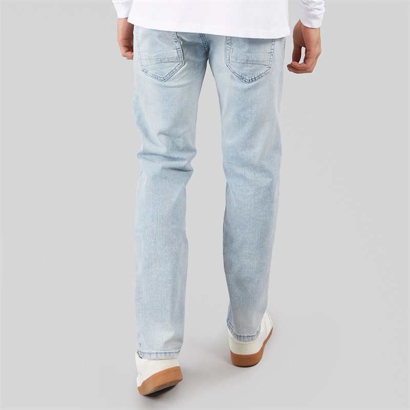 Indicode Herre Tony Regular Fit Jeans Icy Blue
