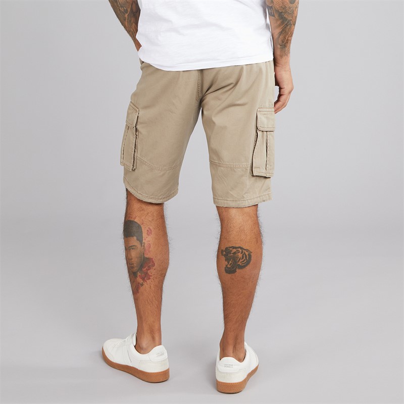 Indicode Herren Inmonroe Cargo Shorts Greige