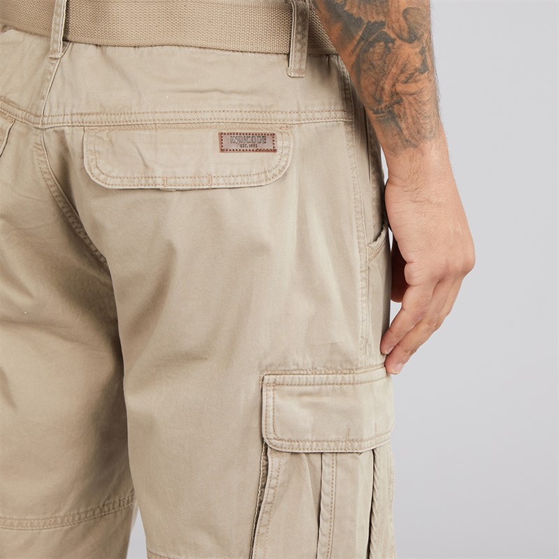 Indicode Herren Inmonroe Cargo Shorts Greige