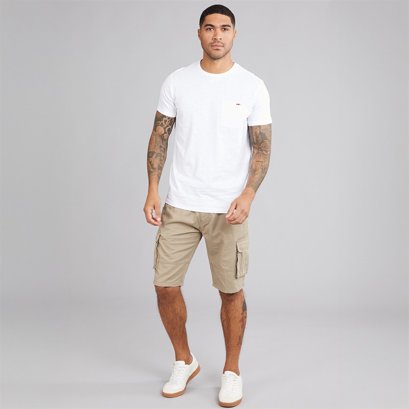 Indicode Herre T-shirt Inandorra Off White