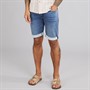 Indicode Herren Indelmare Denim Shorts Deep Dusk