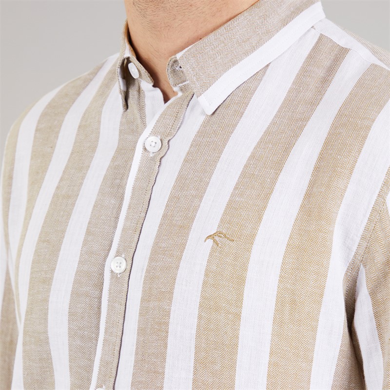 Indicode Herren Indonuld Hemd Covert Green