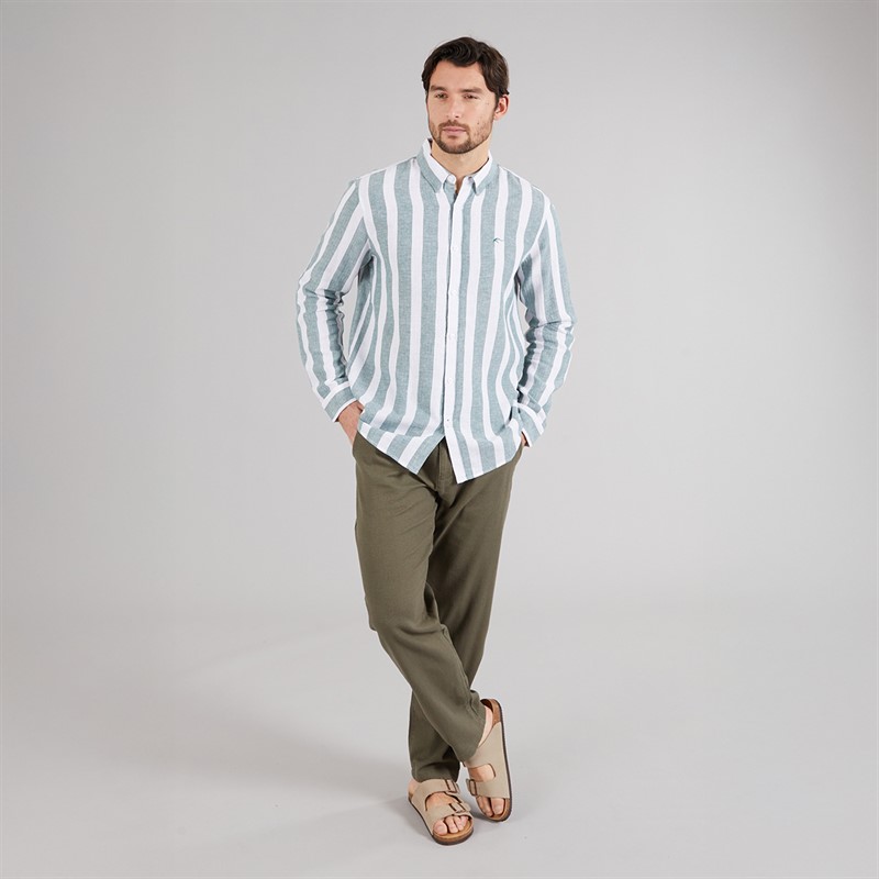 Indicode Herren Indonuld Hemd Smoke Pine