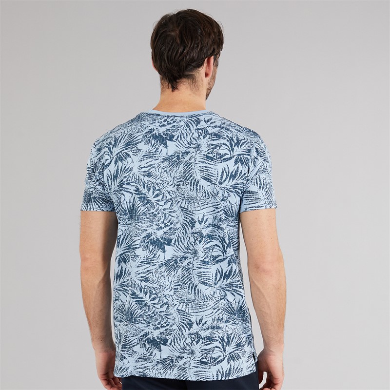 Indicode Herren Inpalme T Shirt Sky Way