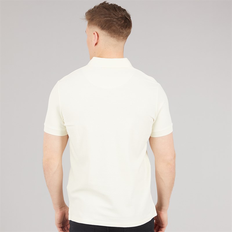 Indicode Inwadim koszulka koszulka polo dla niego kolor White Asparagus