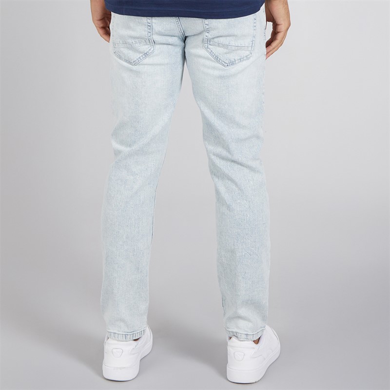 Indicode Herre Tony Regular Fit Jeans Foam Blue