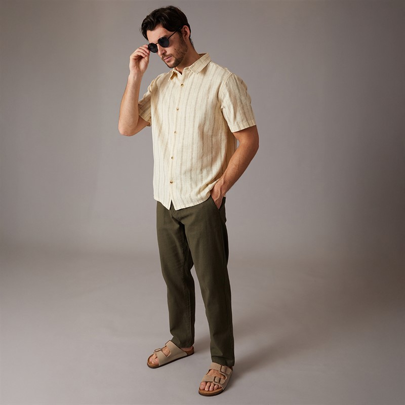 Indicode Herren Inclio Chino Hose Army