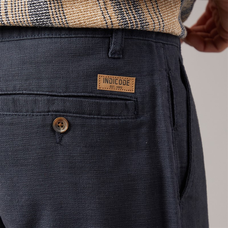 Indicode Herren Inclio Chino Hose Navy