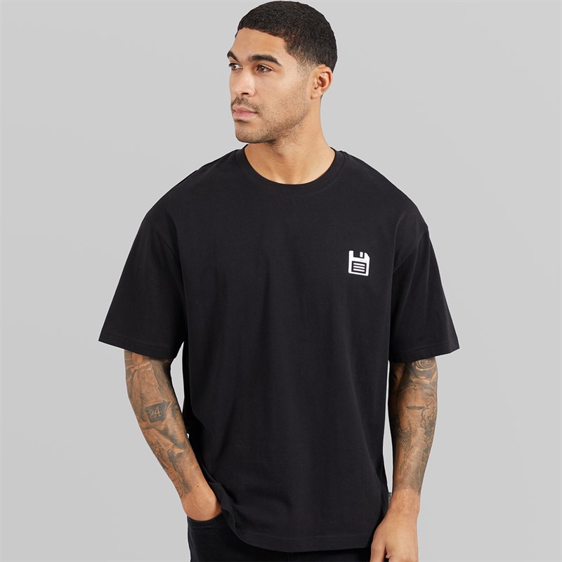 Indicode Herre Four O Four T-shirt Jet Black