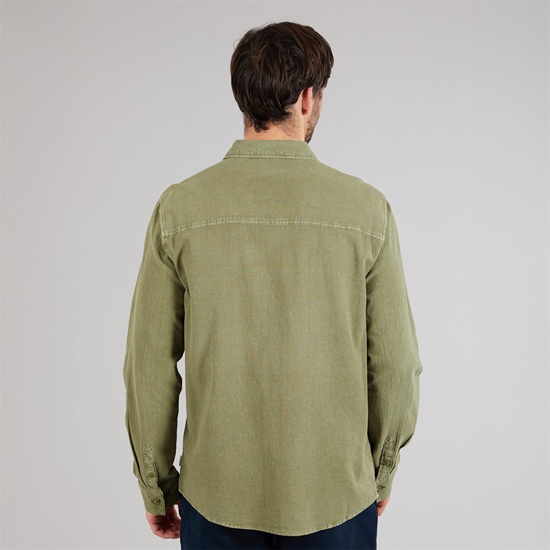 Indicode Herren Trypto Langarm Shirt Sea Spray