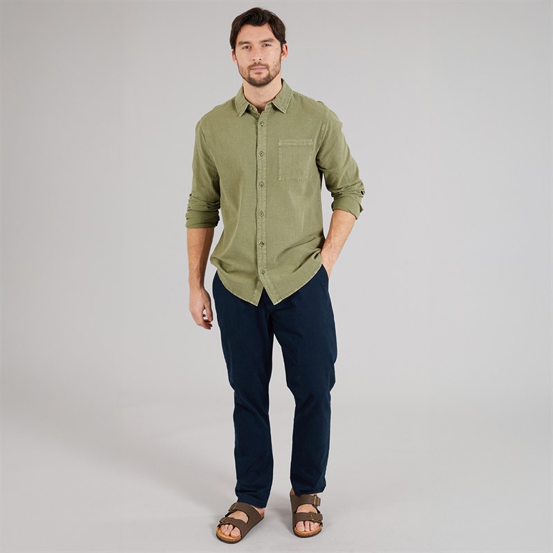 Indicode Herren Trypto Langarm Shirt Sea Spray