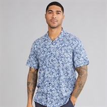 Indicode Herren Fiore Hemd Dunkel Denim Dk Denim