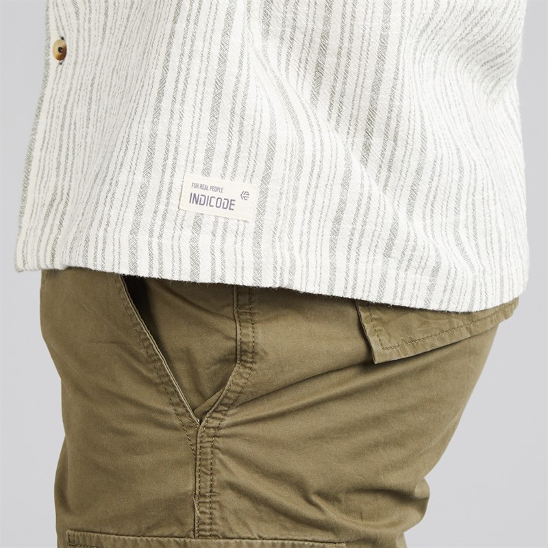 Indicode Heren Chaga Shirt Sea Spray