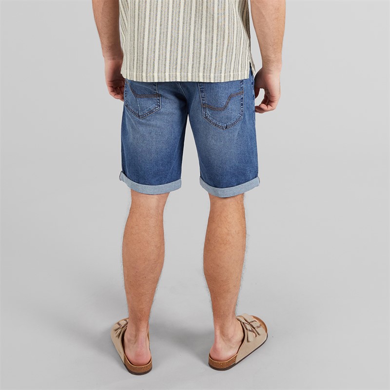 Indicode Herre Kaden Shorts Medium Indigo
