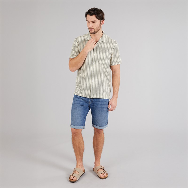 Indicode Herre Kaden Shorts Medium Indigo