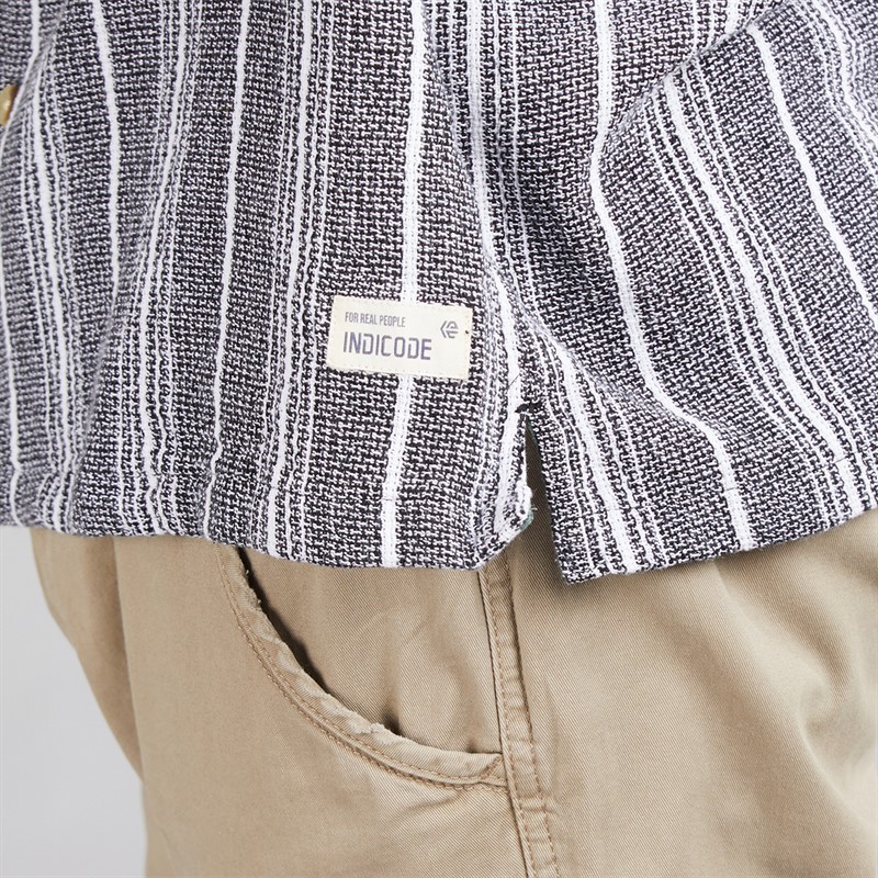 Indicode Heren Poipu Shirt Jet Black