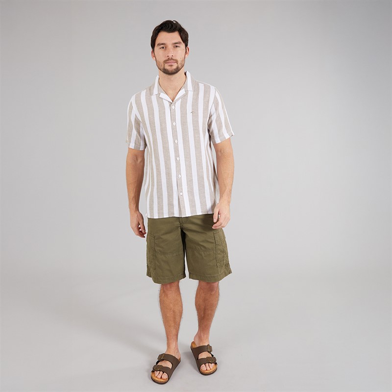 Indicode Herren Carlui Hemd Covert Green