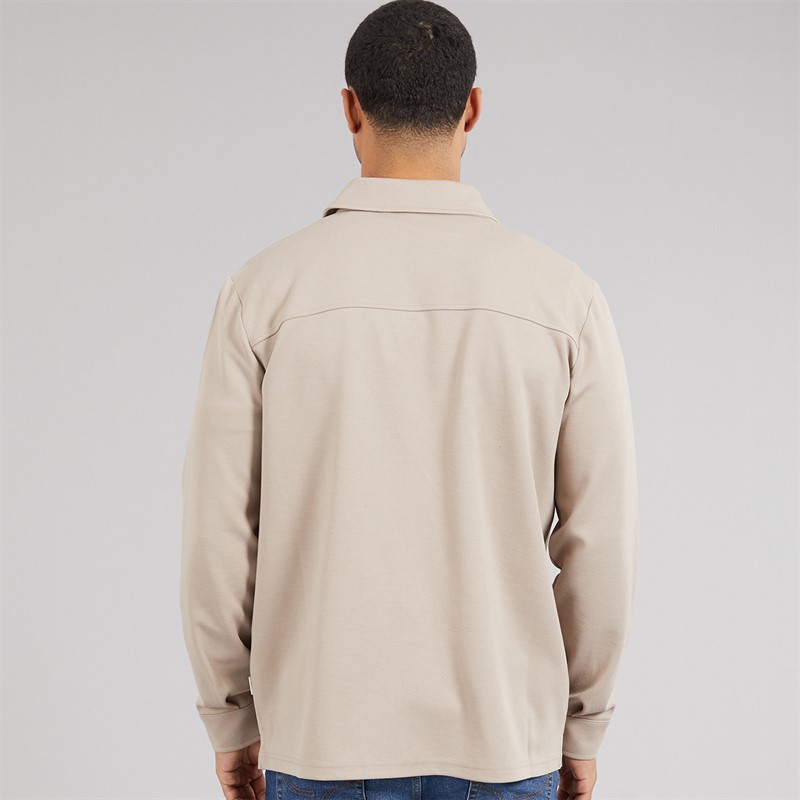 Indicode Herre Nello Skjorte Simply Taupe