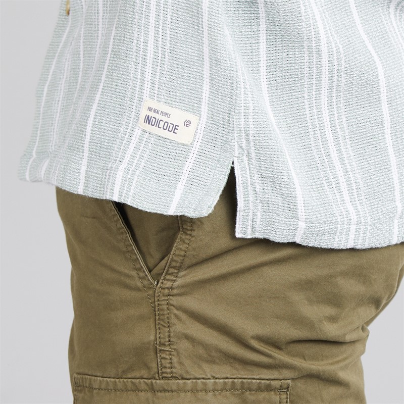 Indicode Heren Poipu Shirt Sea Spray