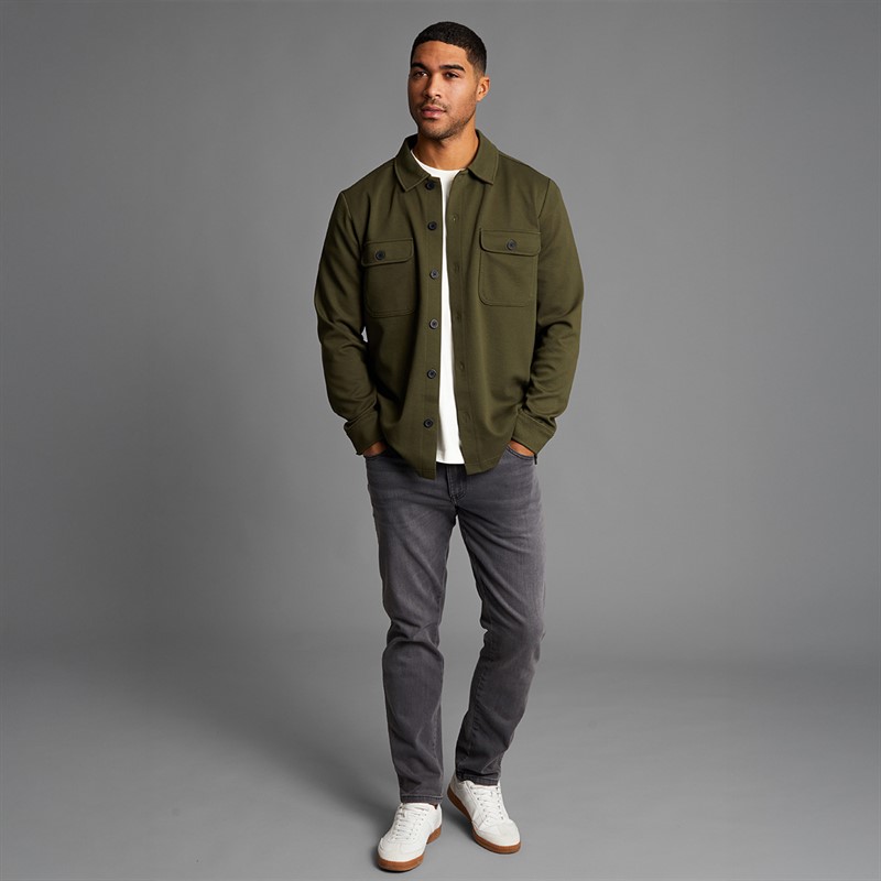 Indicode Herren Nello Hemd Army