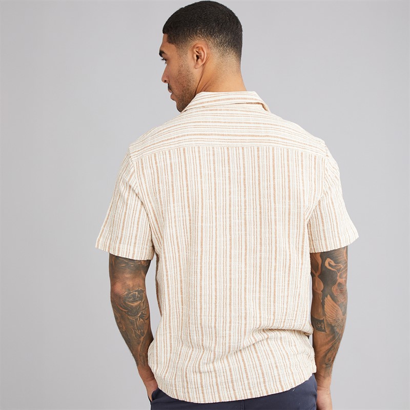 Indicode T-shirt Chaga Homme Camel